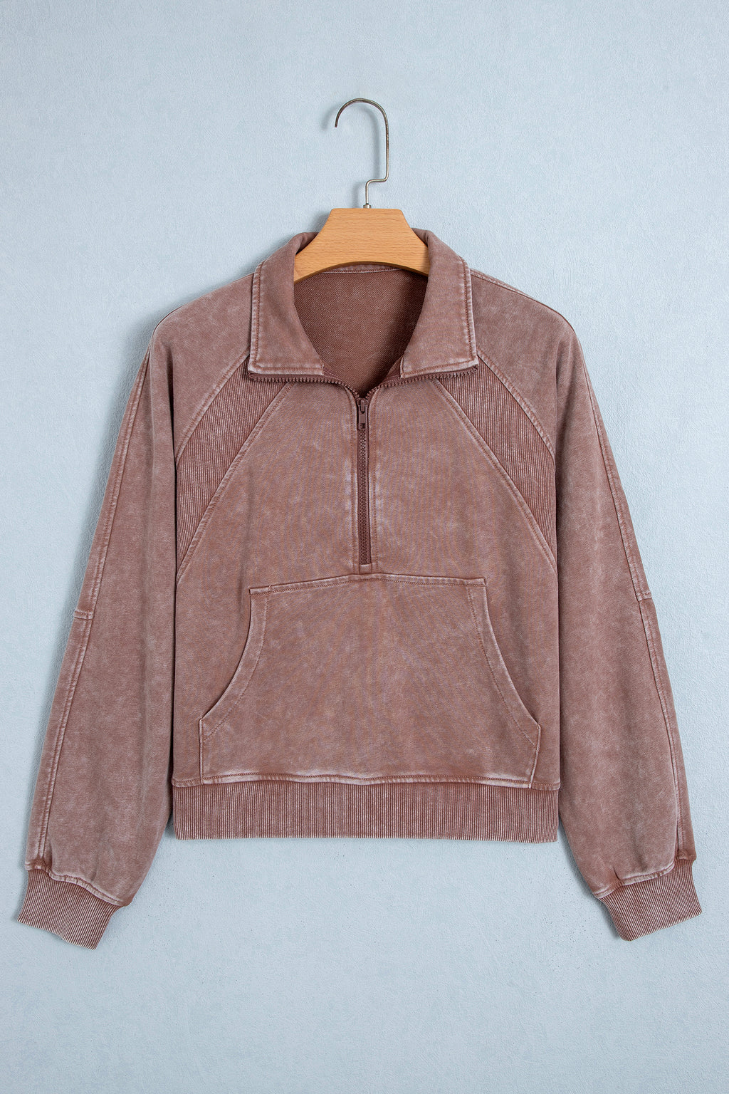 Vintage Half-Zip Sweatshirt