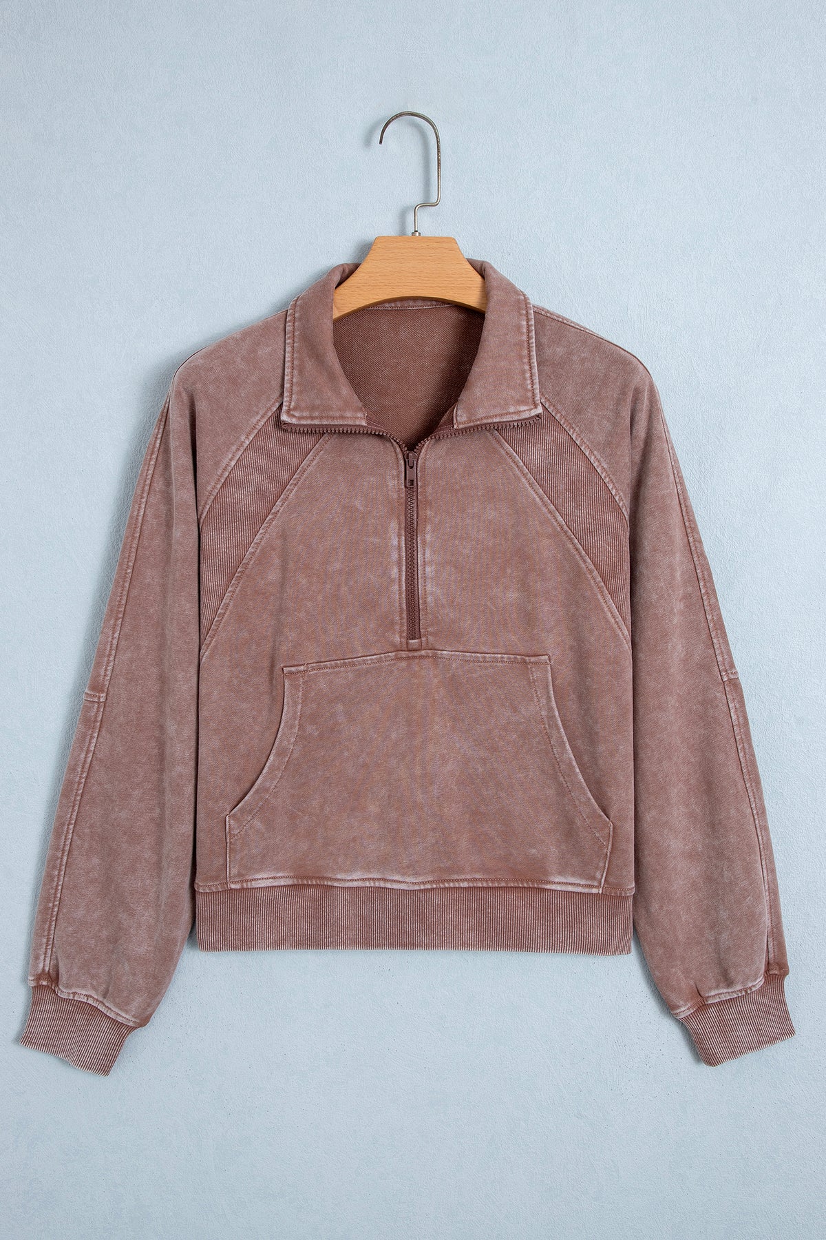 Vintage Half-Zip Sweatshirt