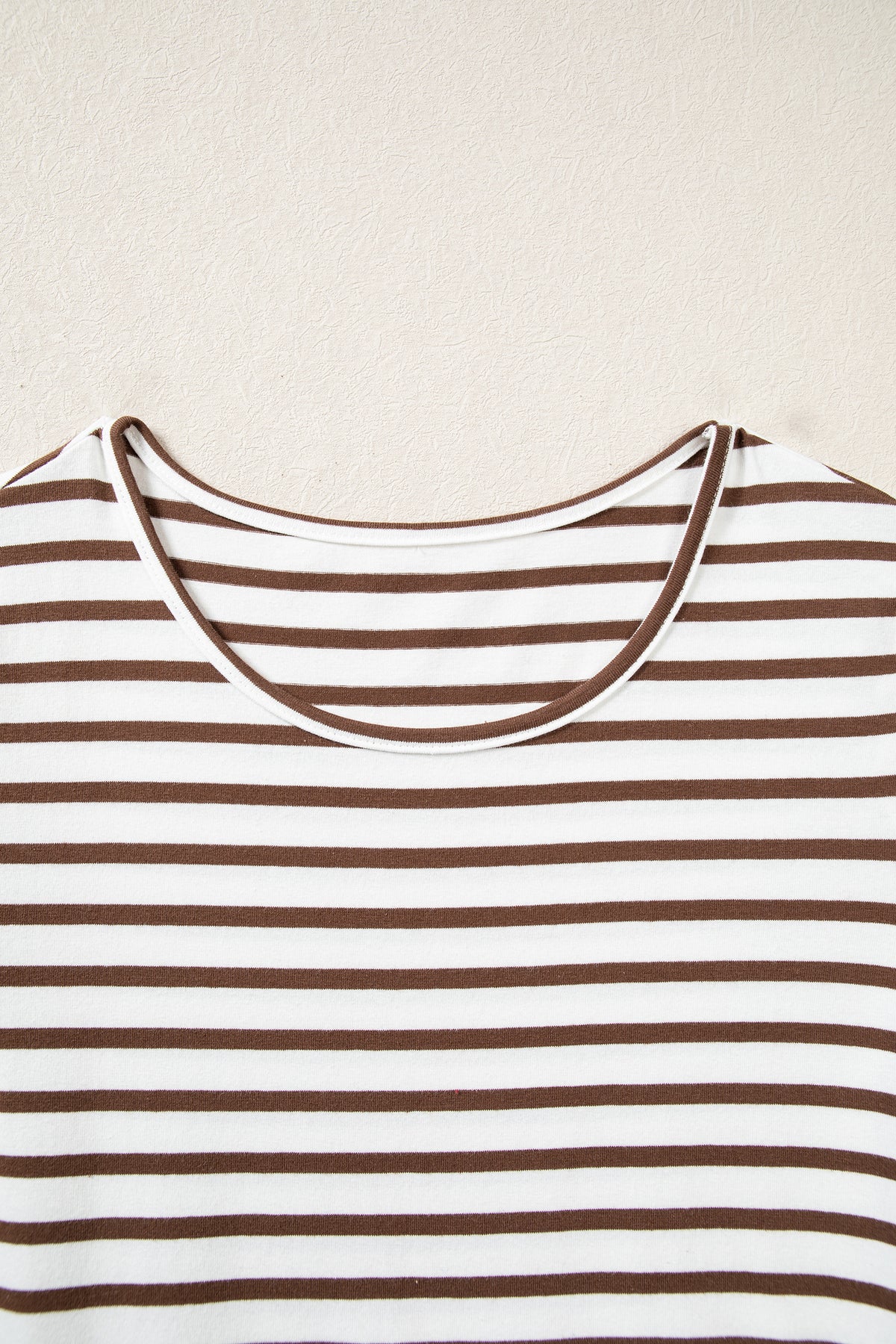 Brown Stripe Dress