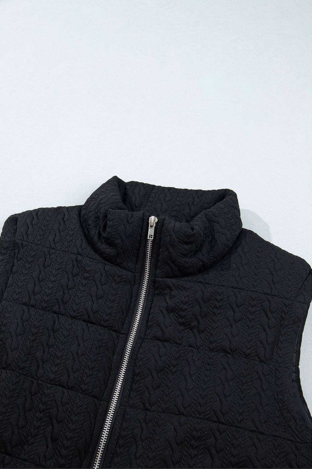 Quilted Zipper Winter Vest