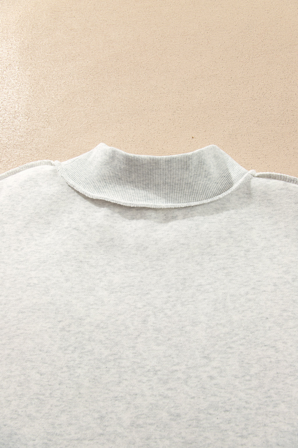MERRY Embroidered Mockneck