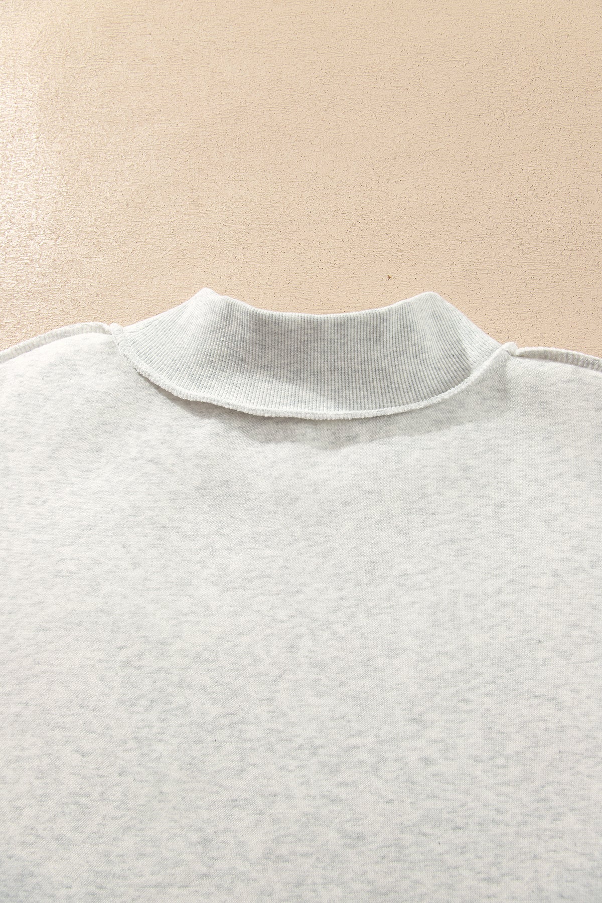 MERRY Embroidered Mockneck