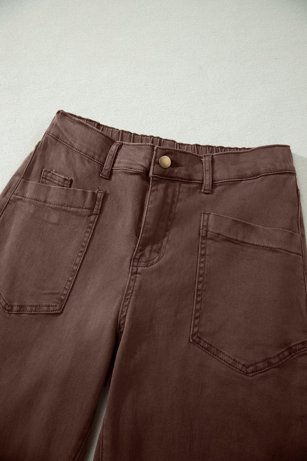 Ankle-length Barrel Jeans