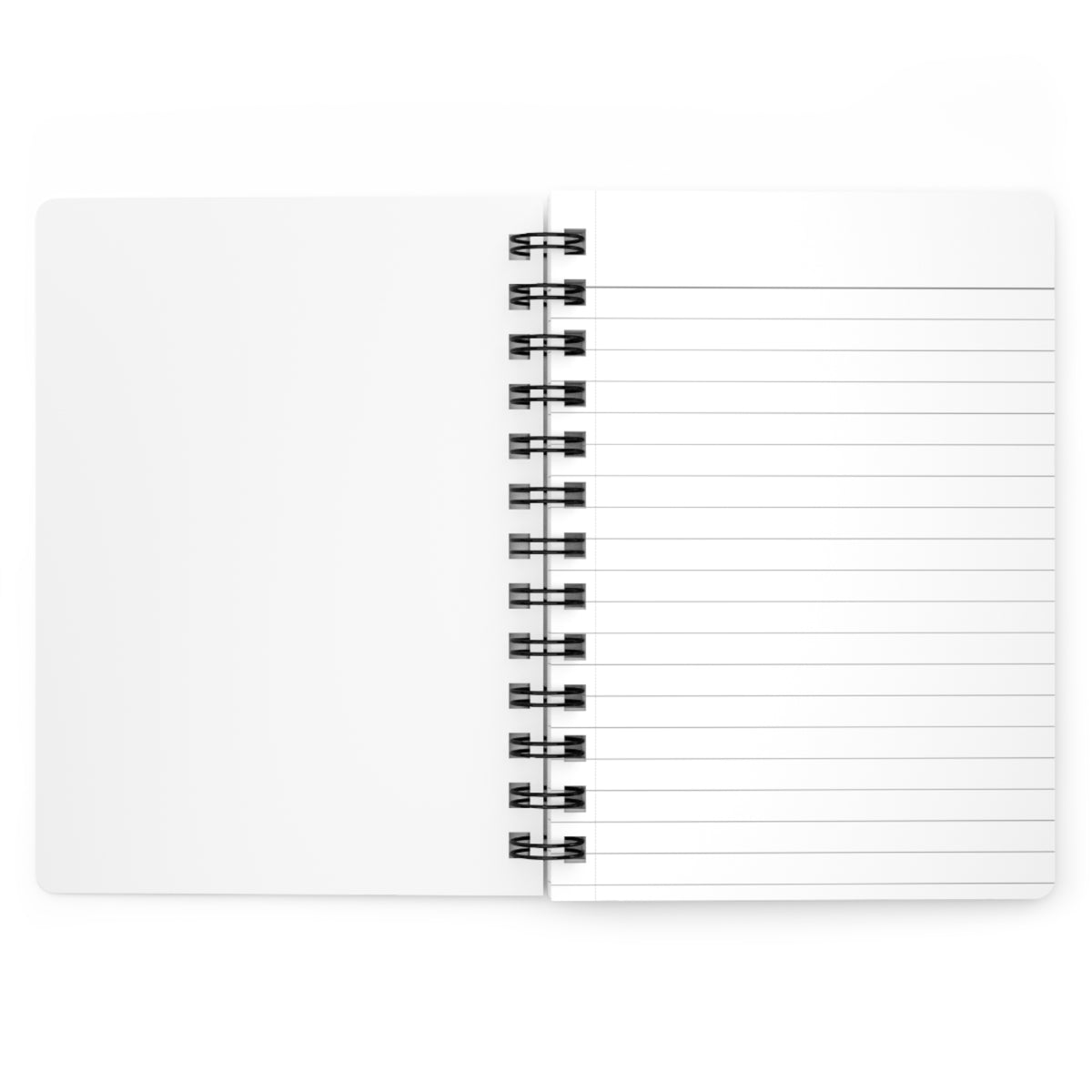 Christian Pattern Spiral Journal — Faith Symbols Notebook with Cross, Bible & Dove Design