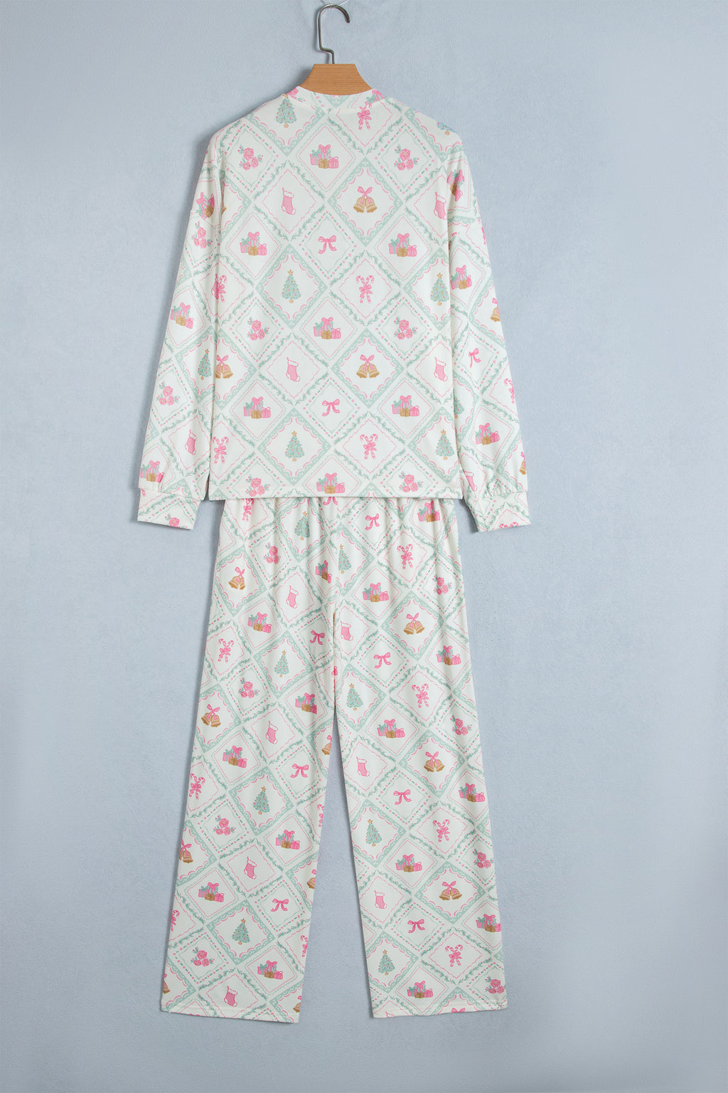 Long Sleeve Christmas Lounge Set