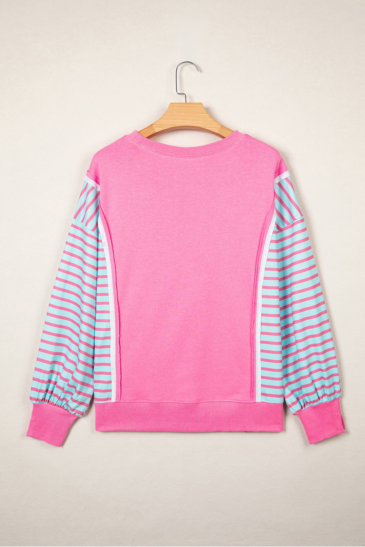 Stripe Relaxed Long Sleeve Top