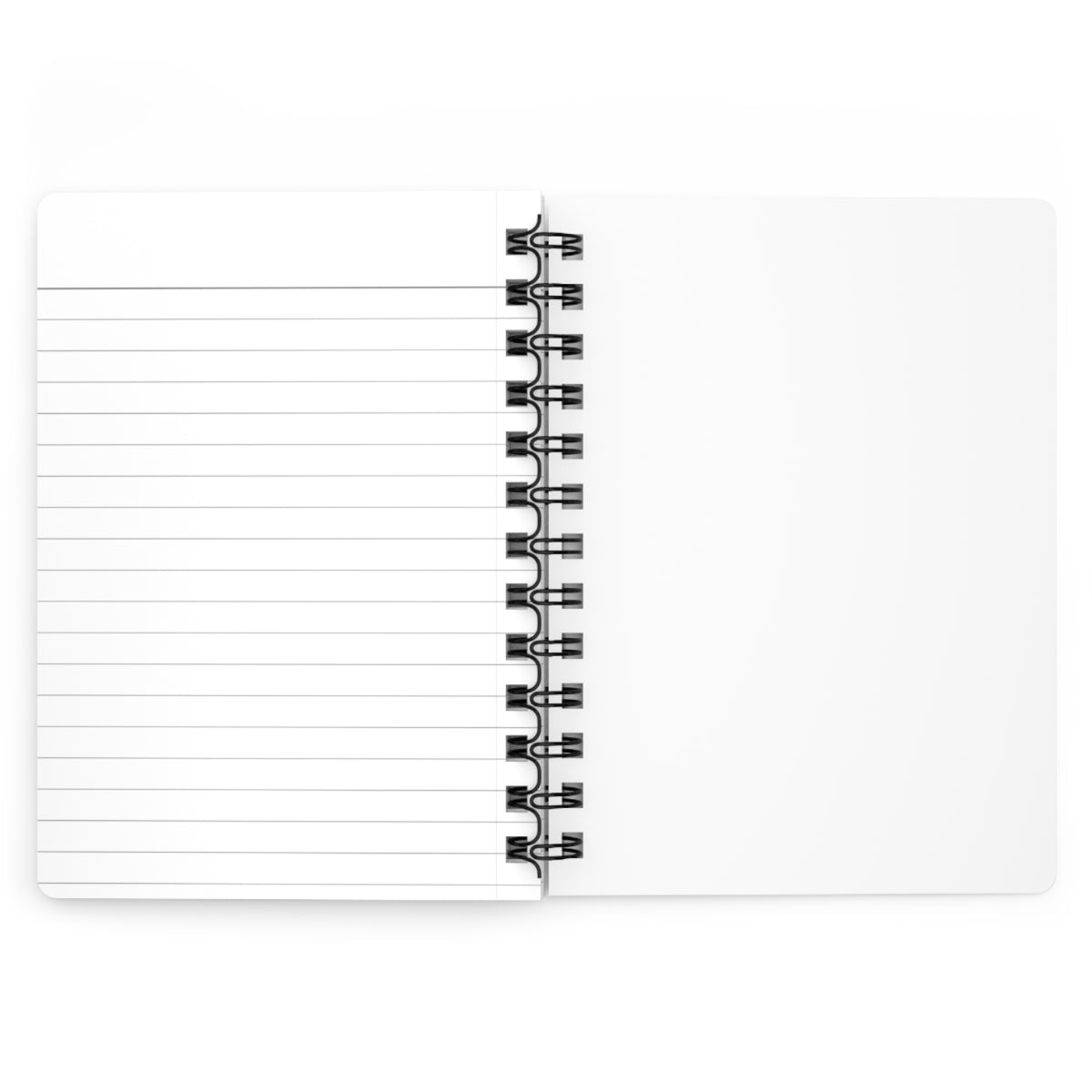 Christian Pattern Spiral Journal — Faith Symbols Notebook with Cross, Bible & Dove Design