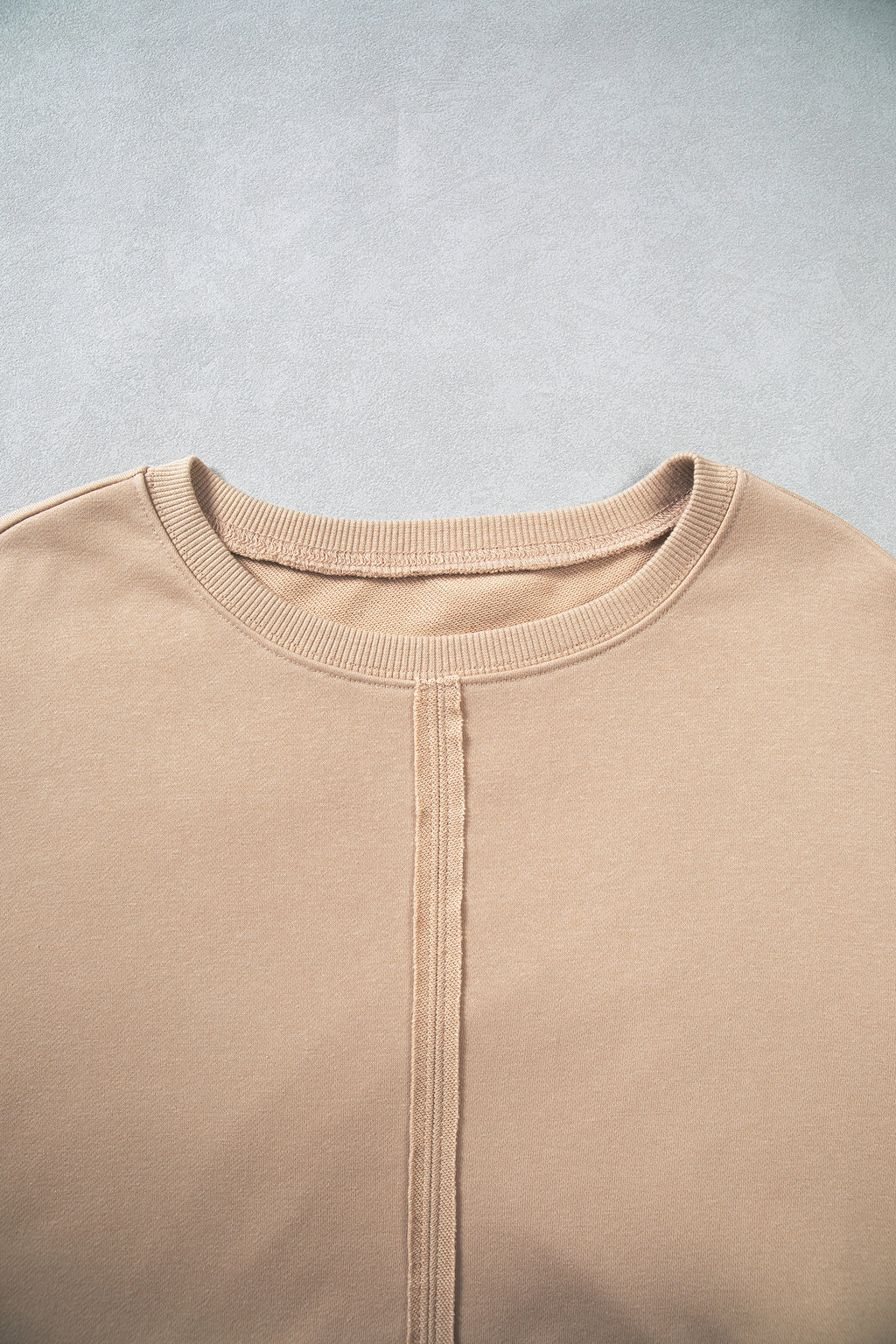 Lace Detail Loose Casual Sweatshirt