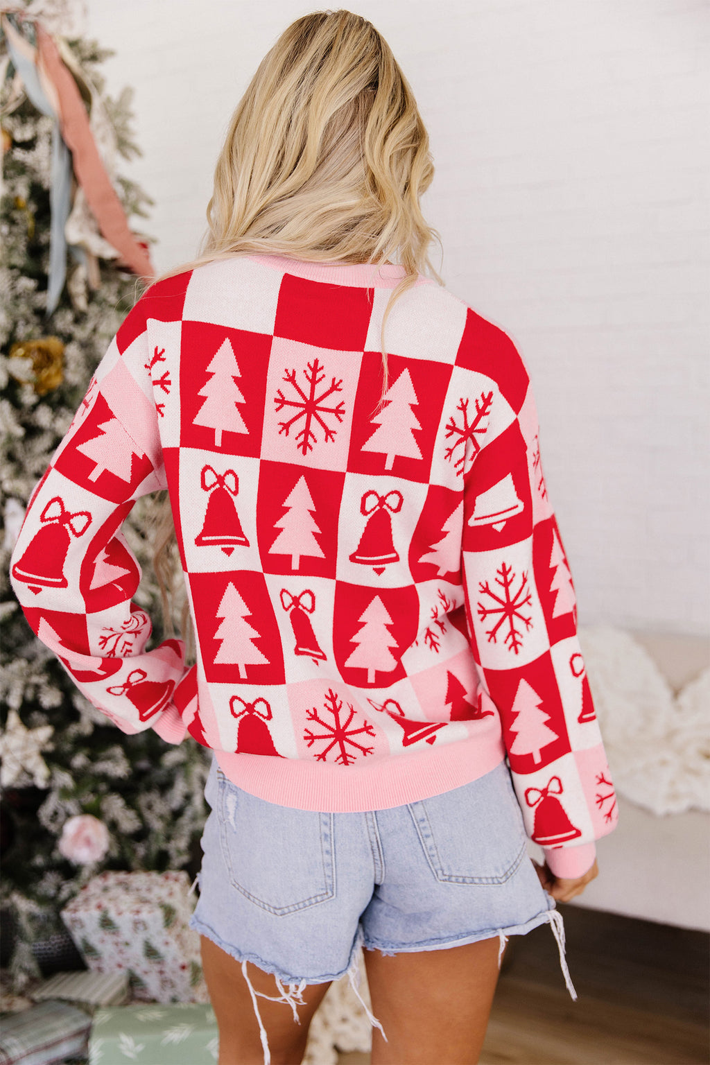 Pink Christmas Sweater