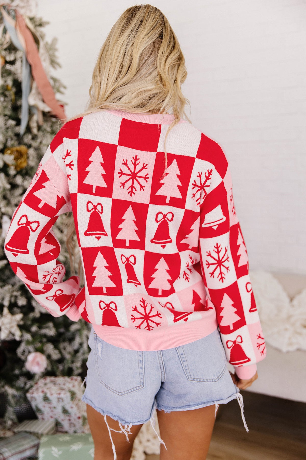 Pink Christmas Sweater