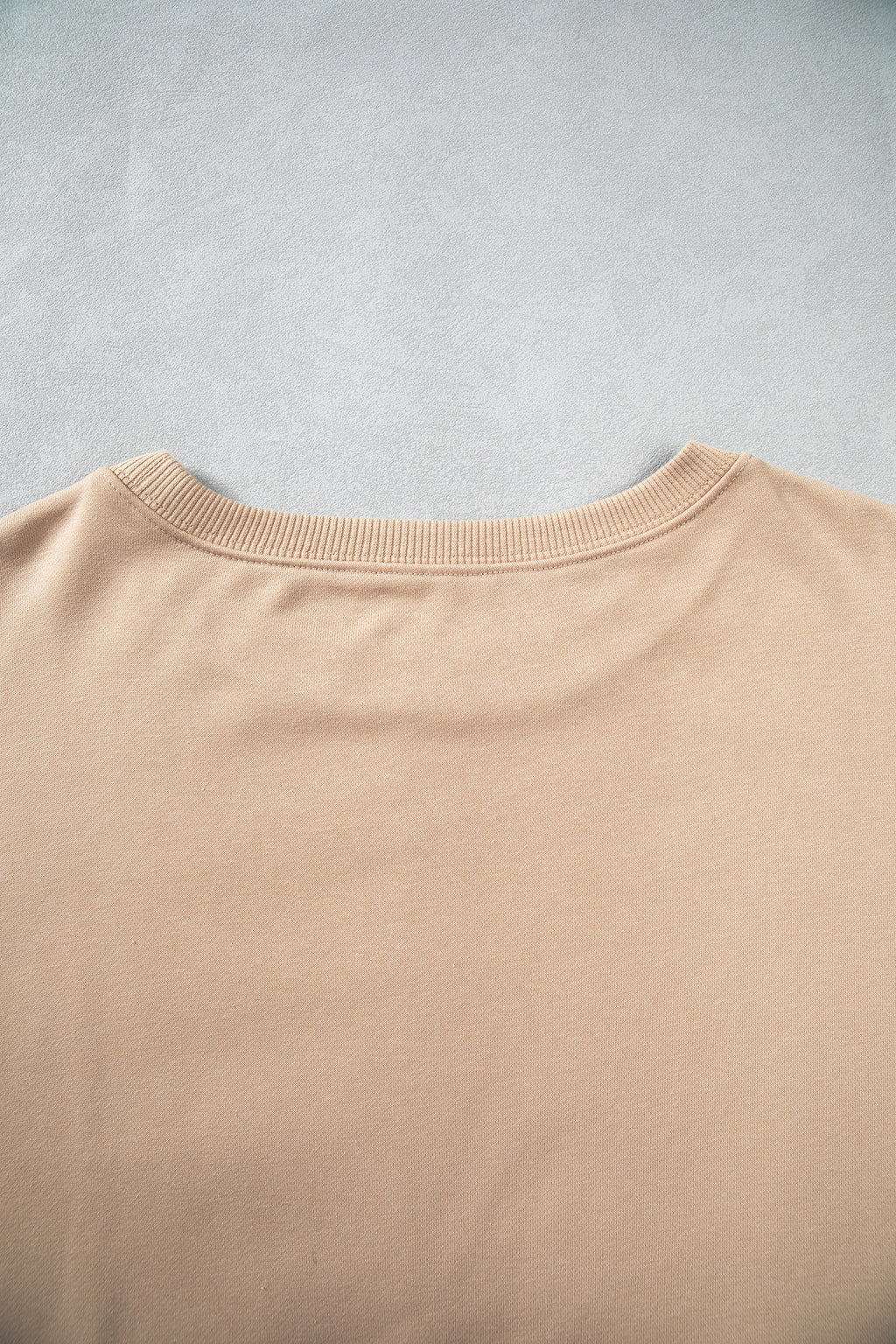 Lace Detail Loose Casual Sweatshirt