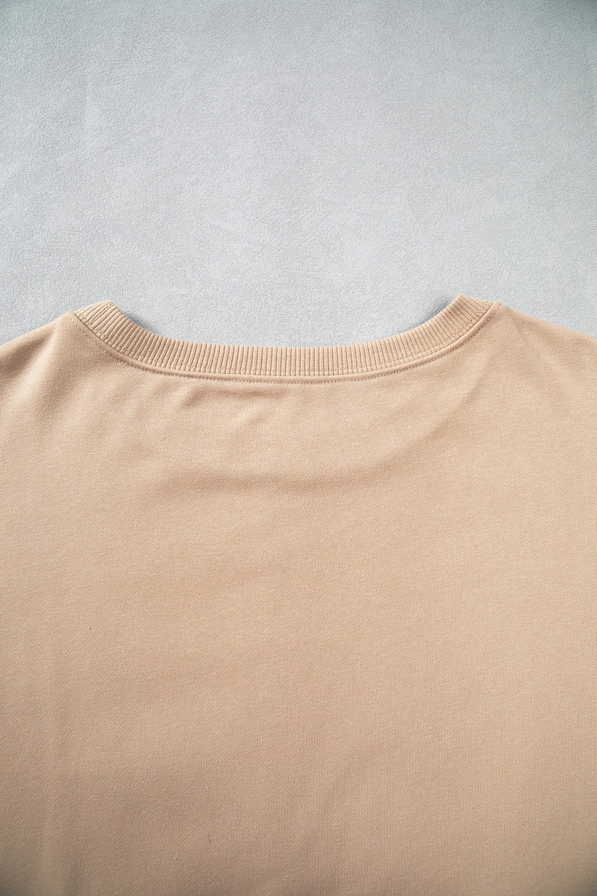 Lace Detail Loose Casual Sweatshirt