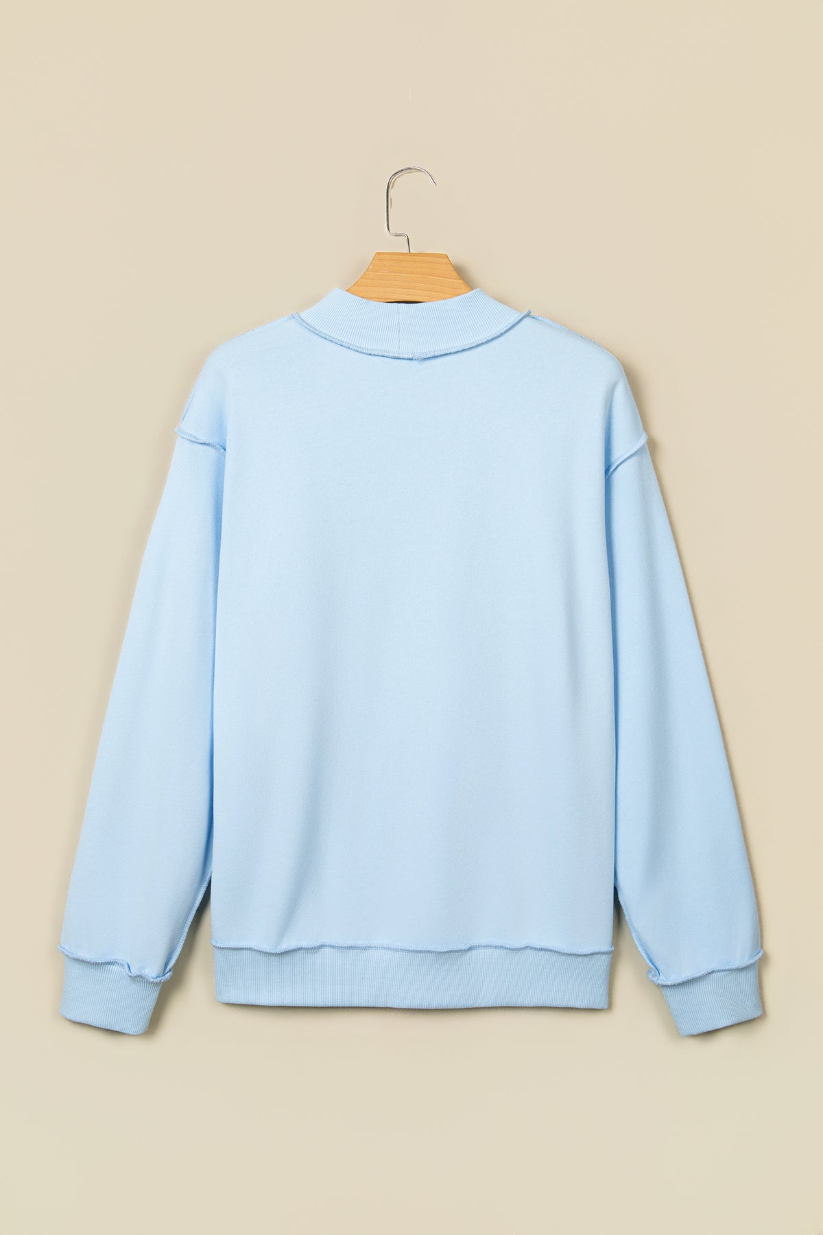 Jesus Saves Mock Neck  Sweatshirt