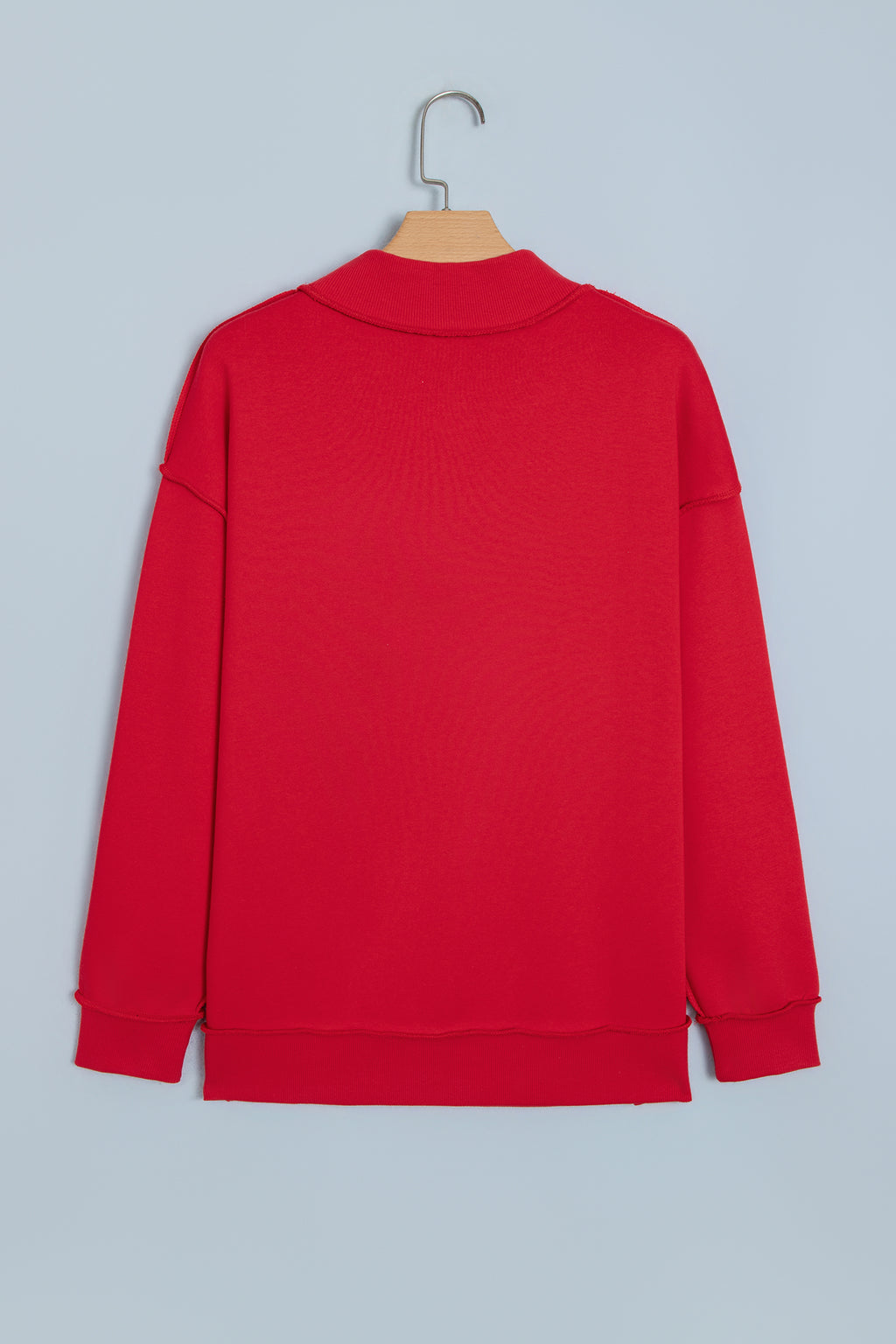 MERRY Embroidered Mockneck