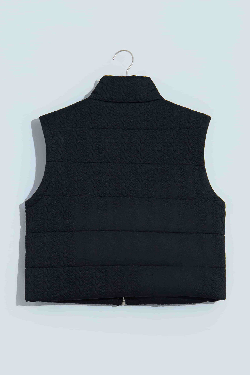 Quilted Zipper Winter Vest