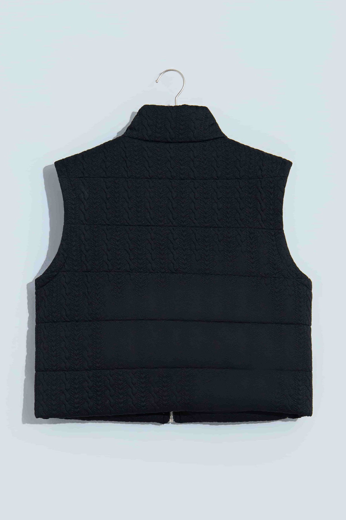 Quilted Zipper Winter Vest