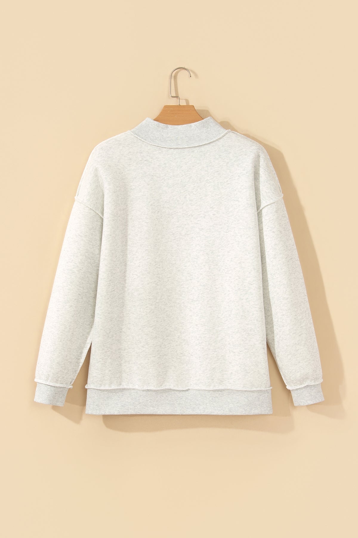 MERRY Embroidered Mockneck